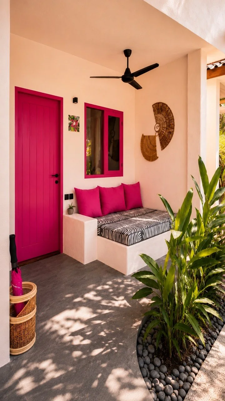 PINK Hotels evening atmosphere