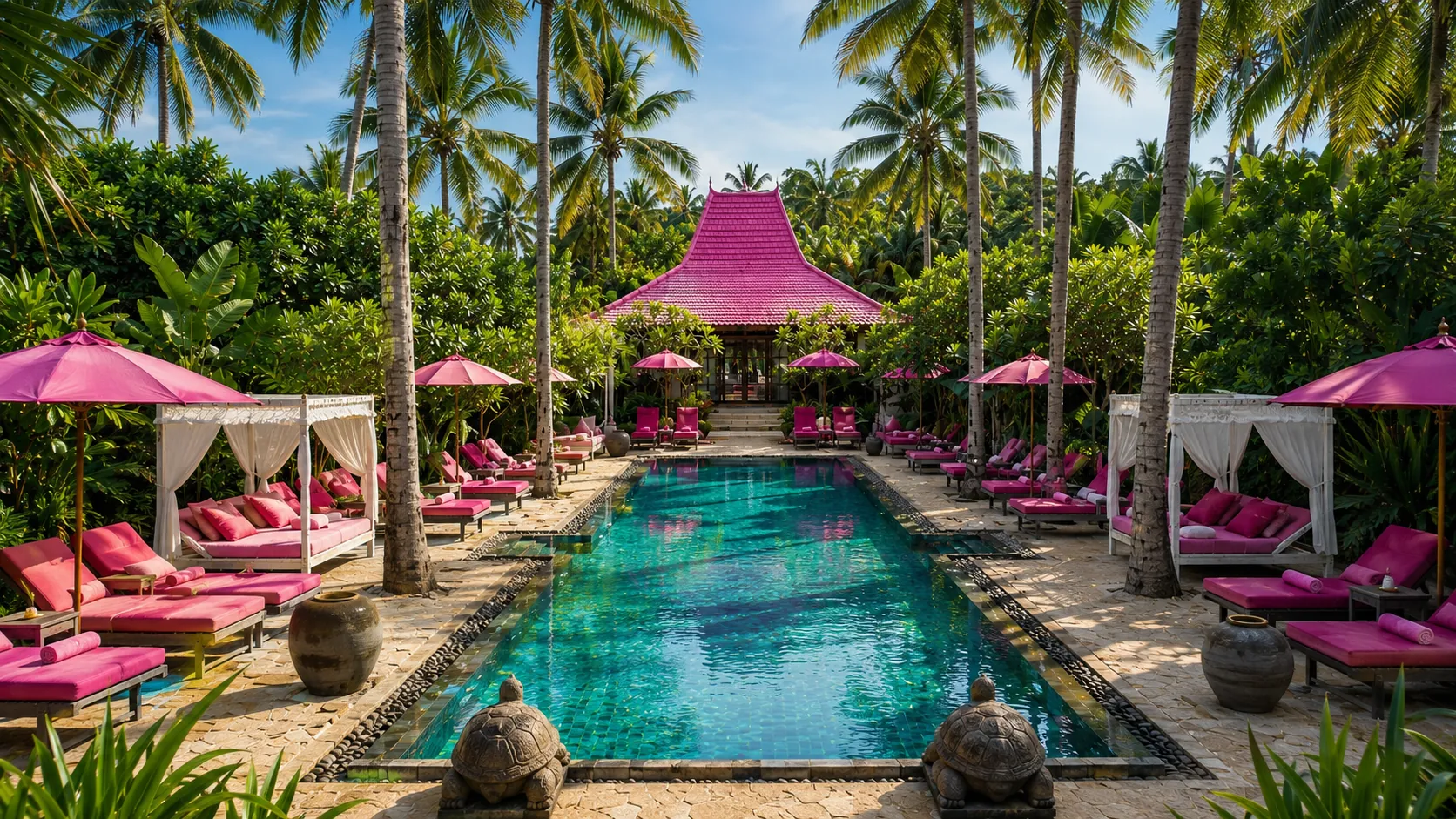 PINK Hotels — adults-only boutique pool escape in Bali & the Gili Islands